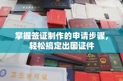 壤塘掌握签证制作的申请步骤，轻松搞定出国证件