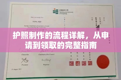 壤塘护照制作的流程详解，从申请到领取的完整指南
