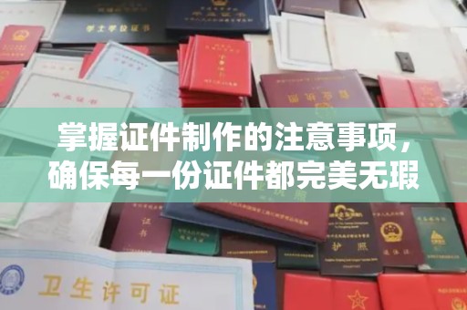 壤塘掌握证件制作的注意事项，确保每一份证件都完美无瑕
