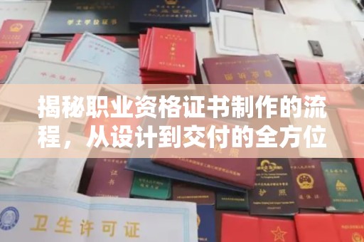 壤塘揭秘职业资格证书制作的流程，从设计到交付的全方位解析