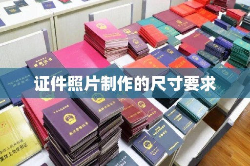 壤塘证件照片制作的尺寸要求