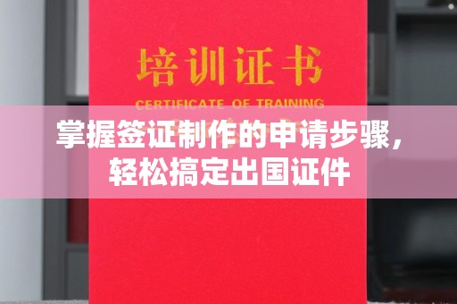 壤塘掌握签证制作的申请步骤，轻松搞定出国证件