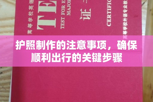 壤塘护照制作的注意事项，确保顺利出行的关键步骤