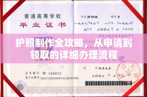 壤塘护照制作全攻略，从申请到领取的详细办理流程
