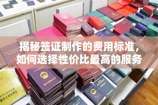 壤塘揭秘签证制作的费用标准，如何选择性价比最高的服务？