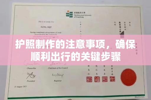 壤塘护照制作的注意事项，确保顺利出行的关键步骤